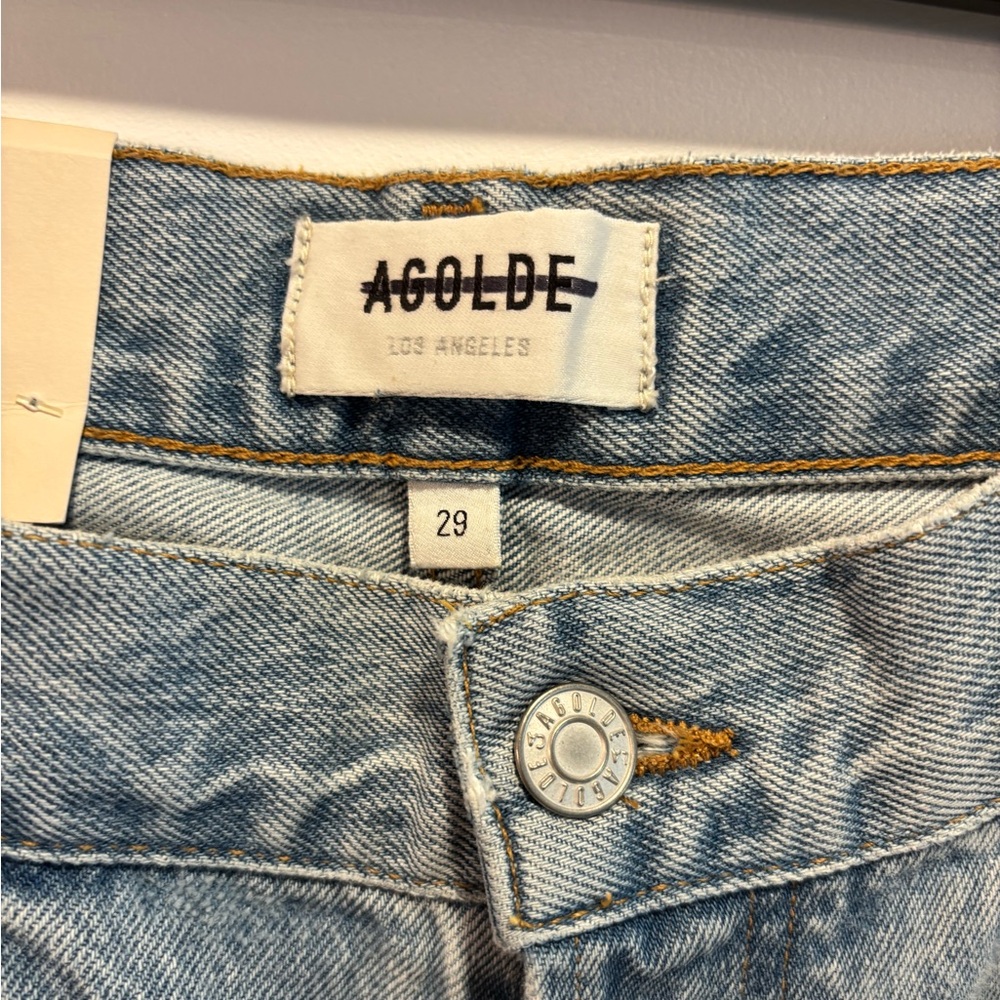 AGOLDE Tapered Baggy High Rise Jeans Size 29 NWT - Picture 5 of 7